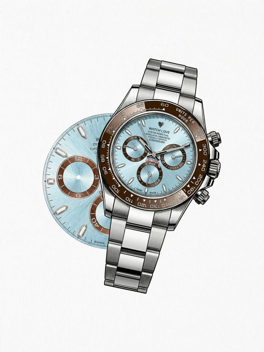 Ice Blue Chrono Polo