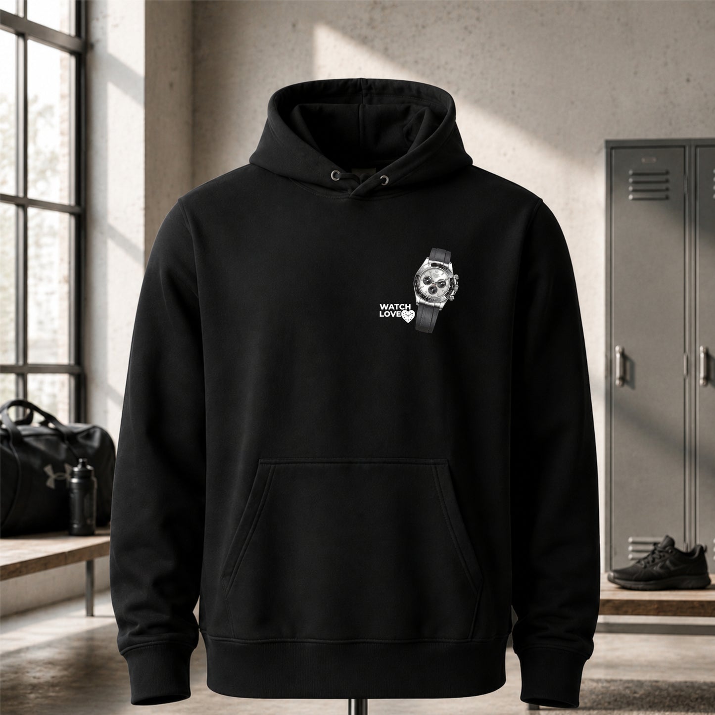 White-Gold Chrono Hoodie - 2 Farben