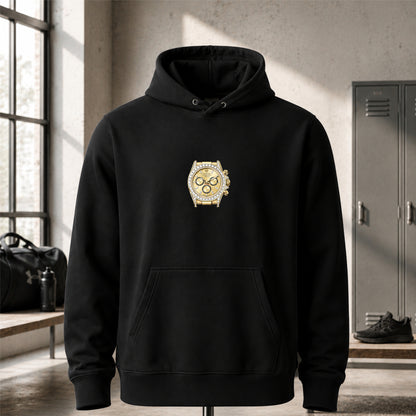 Iced Out Yellow-Gold Overload Hoodie - 2 Farben