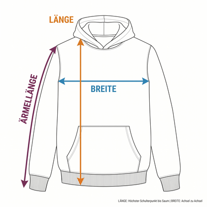 Dual Orange Chrono Hoodie - 2 Farben