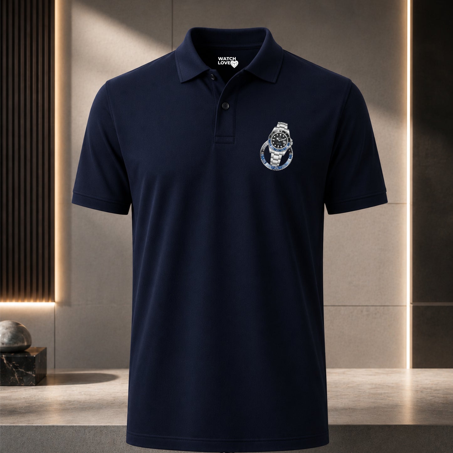 GMT Blue-Black Bezel Polo - 3 Farben