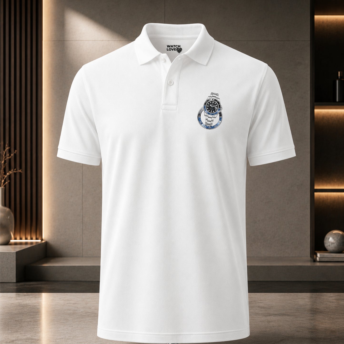 GMT Blue-Black Bezel Polo