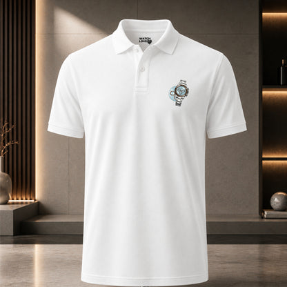 Ice Blue Chrono Polo
