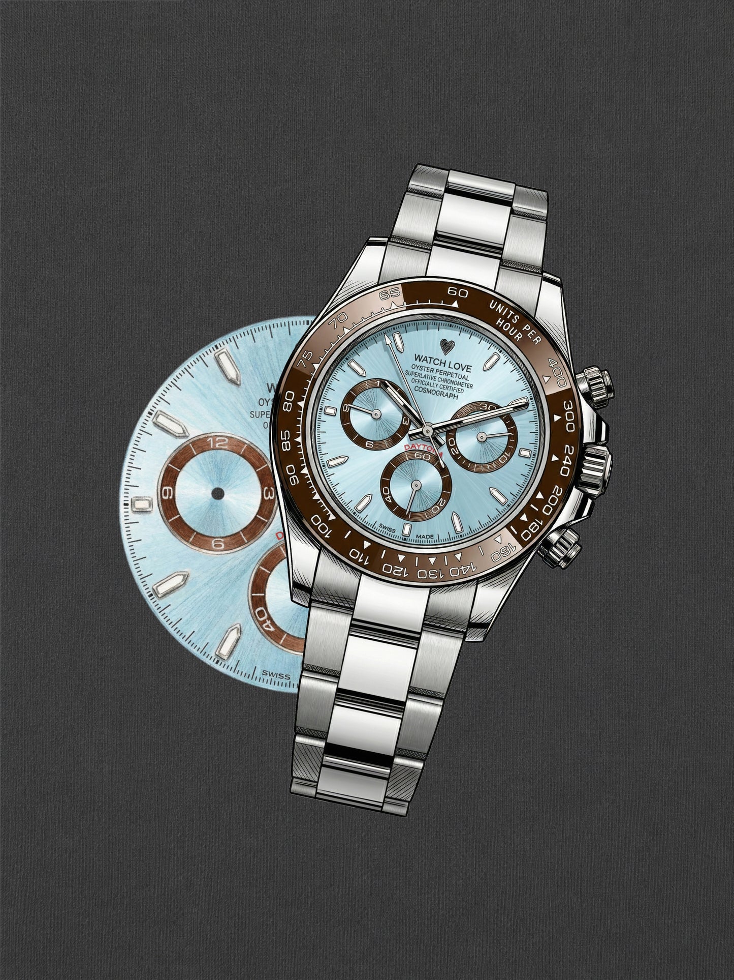 Ice Blue Chrono Polo - 3 Farben