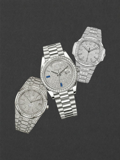 Three Iced Out T-Shirt - 3 Farben