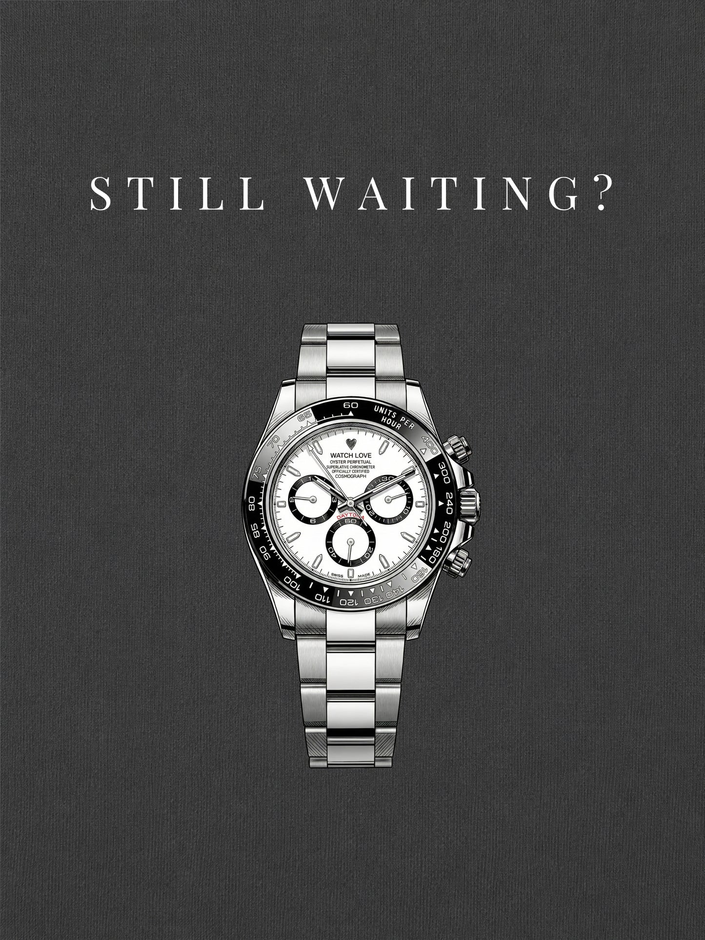 Panda "Still Waiting" T-Shirt - 3 Farben