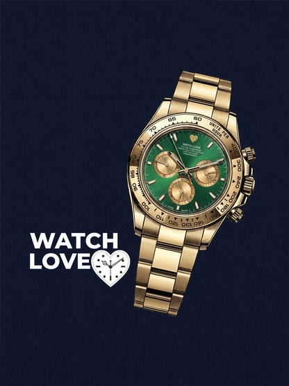 Green Dial Chrono Hoodie - 2 Farben