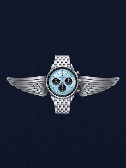 Aviator Spirit – Ice Blue Edition T-Shirt - 3 Farben
