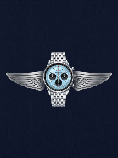 Aviator Spirit – Ice Blue Edition T-Shirt - 3 Farben