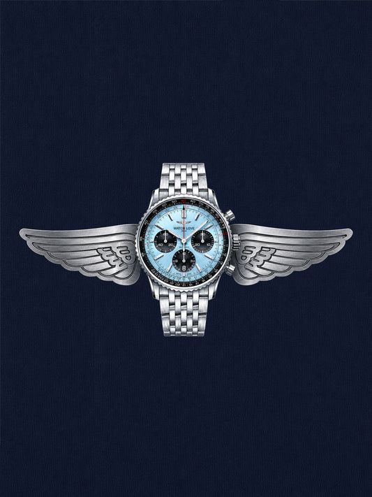 Aviator Spirit – Ice Blue Edition T-Shirt - 3 Farben