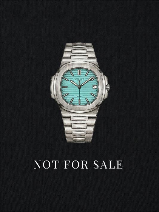 Türkis Dial "Not for Sale" T-Shirt - 2 Farben