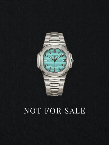 Türkis Dial "Not for Sale" T-Shirt - 2 Farben