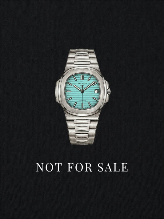 Türkis Dial "Not for Sale" T-Shirt - 2 Farben