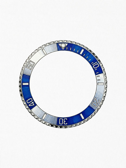 Sub-Bezel Blue T-Shirt