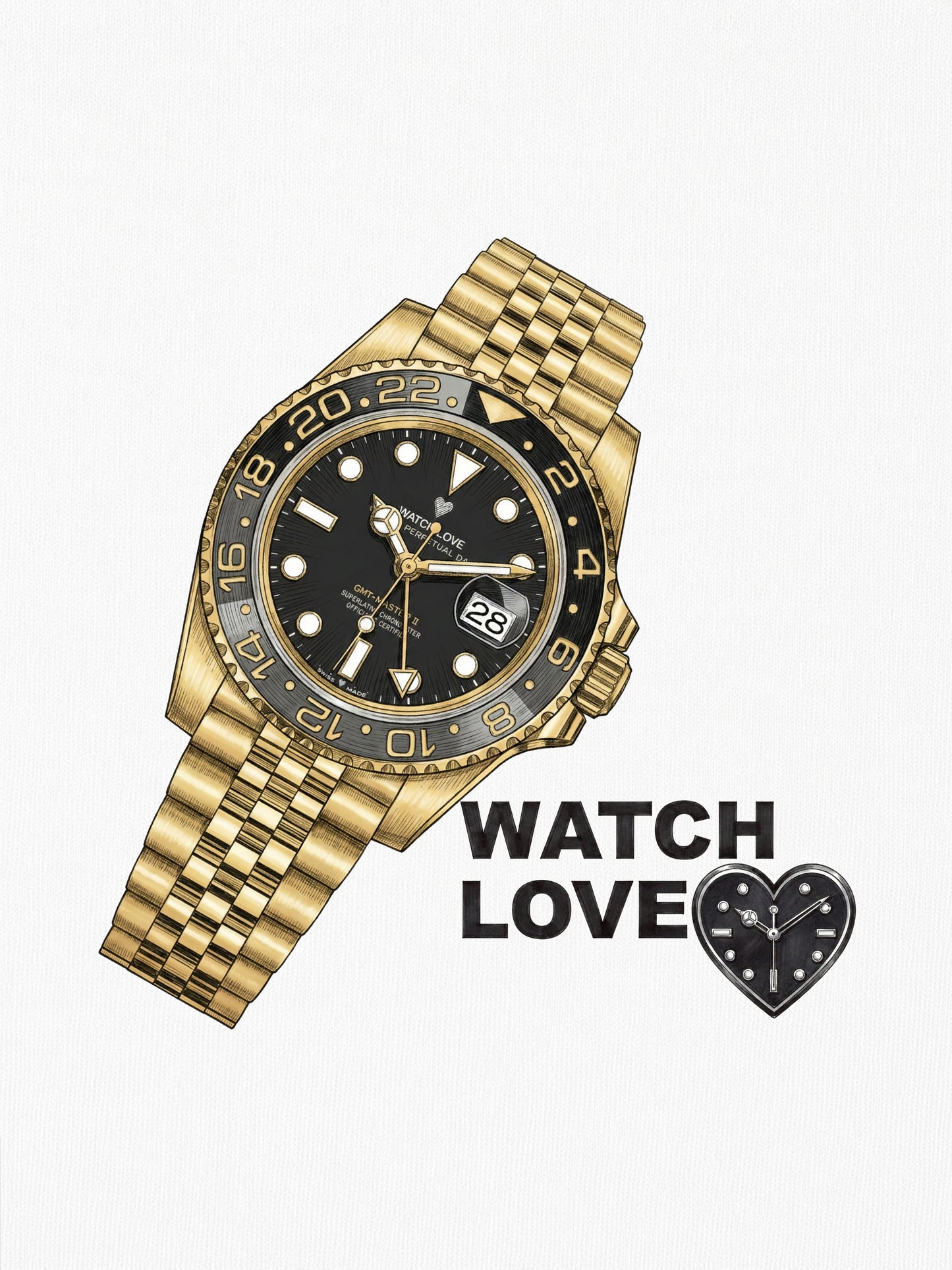 Gold GMT Polo