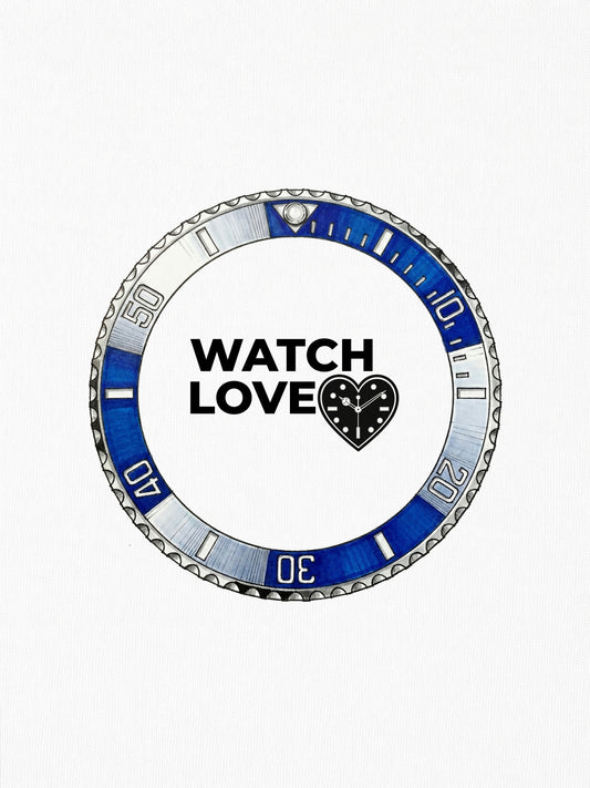 Sub-Bezel Blue T-Shirt