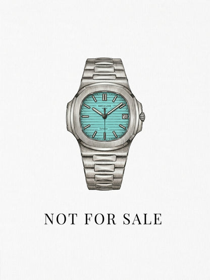 Türkis Dial "Not for Sale" T-Shirt