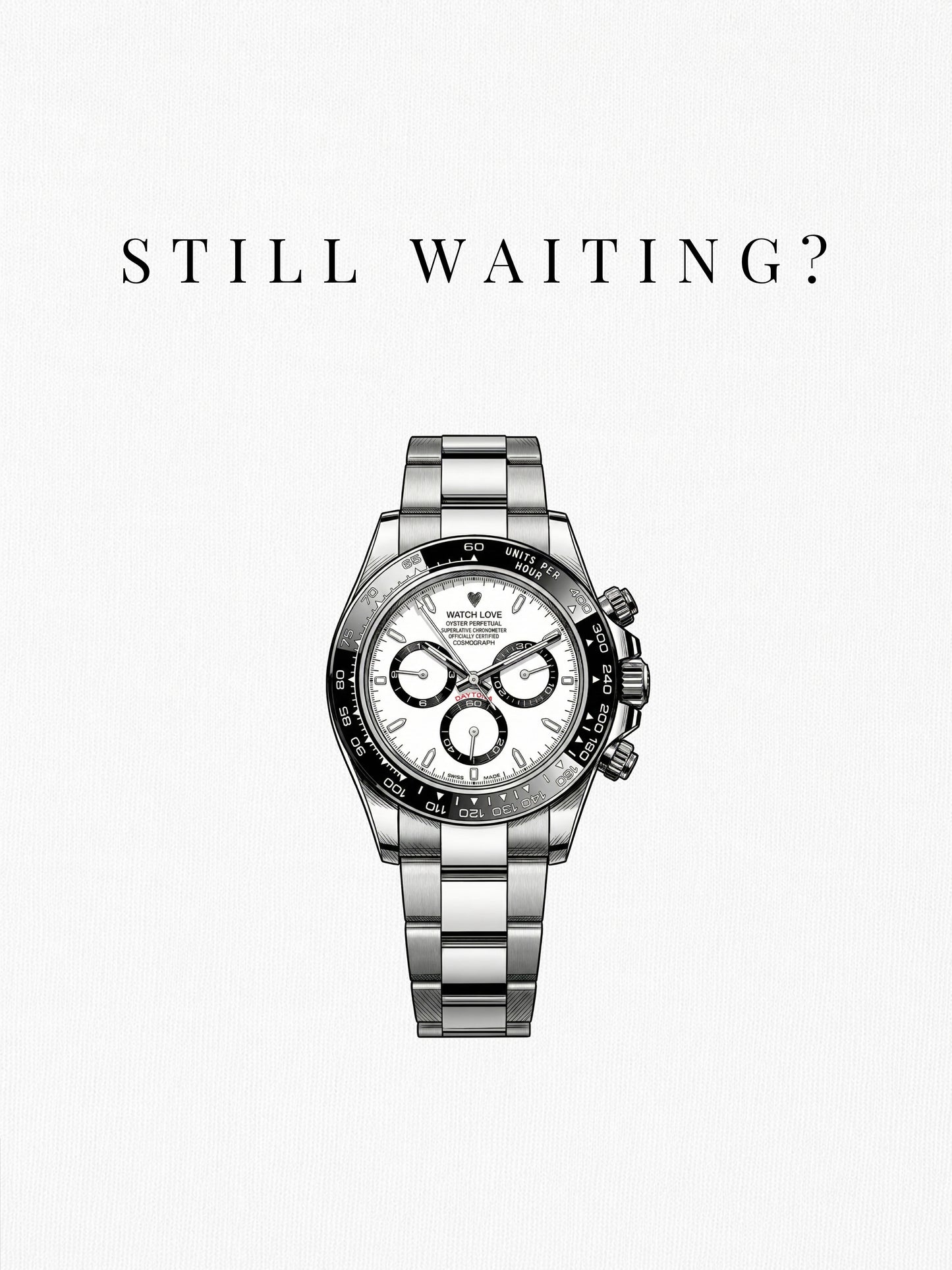 Panda "Still Waiting" T-Shirt