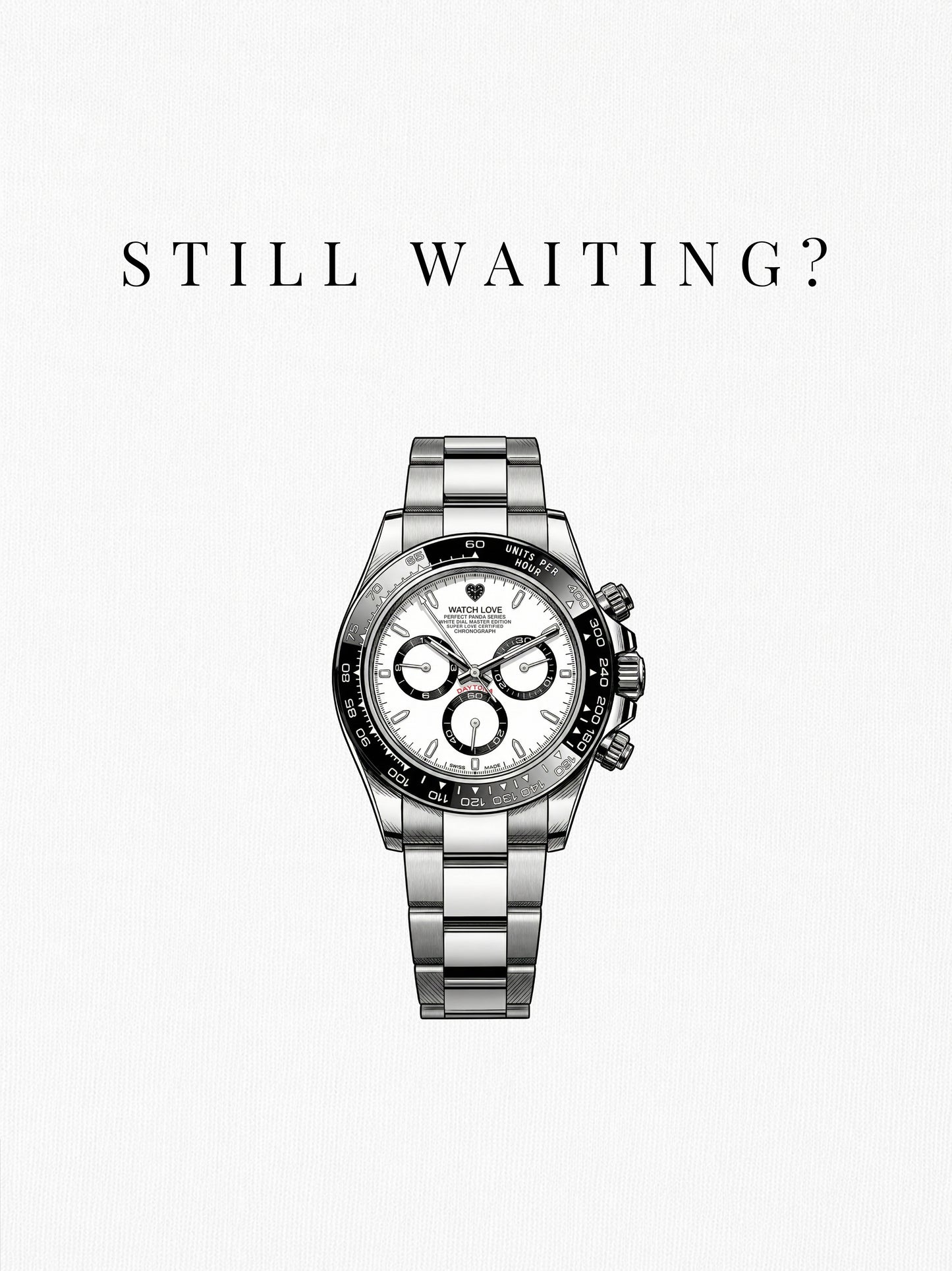 Panda "Still Waiting" T-Shirt
