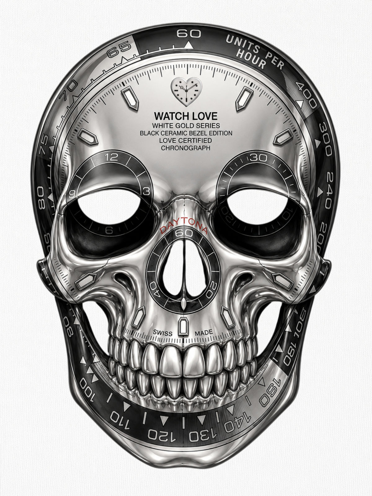 Watch Skull T-Shirt
