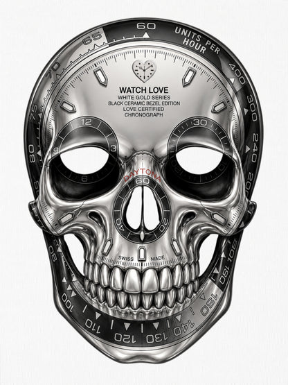 Watch Skull T-Shirt