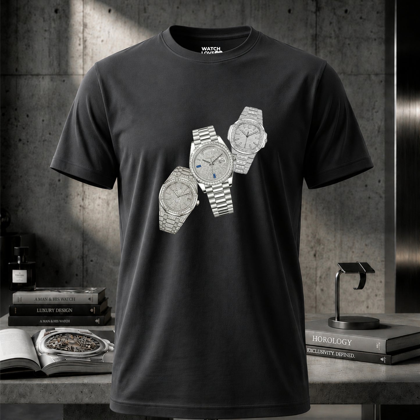 Three Iced Out T-Shirt - 3 Farben