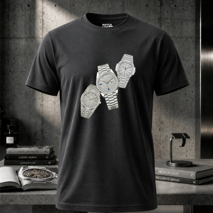 Three Iced Out T-Shirt - 3 Farben
