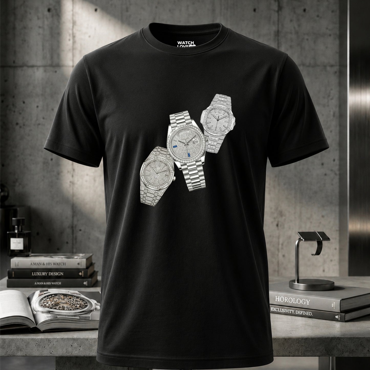 Three Iced Out T-Shirt - 3 Farben