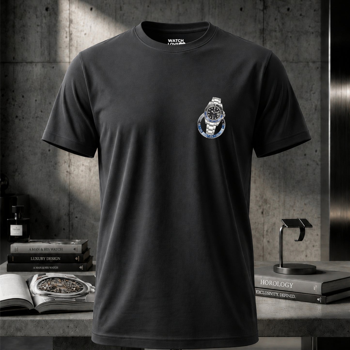 GMT Blue-Black Bezel T-Shirt - 3 Farben