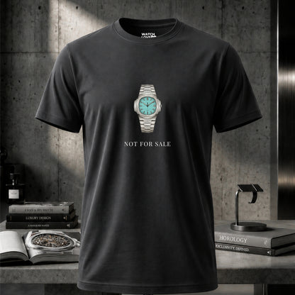 Türkis Dial "Not for Sale" T-Shirt - 2 Farben