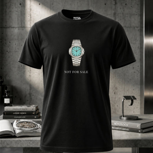 Türkis Dial "Not for Sale" T-Shirt - 2 Farben