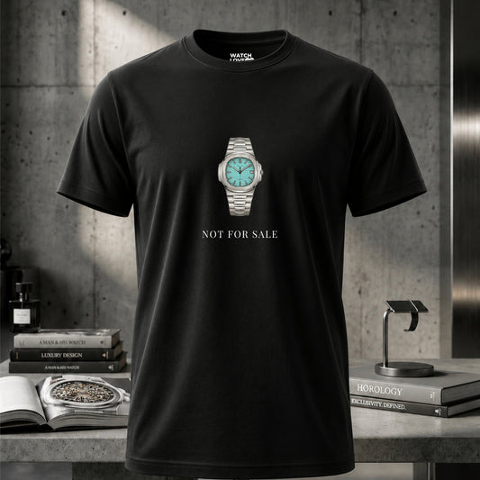 Türkis Dial "Not for Sale" T-Shirt - 2 Farben