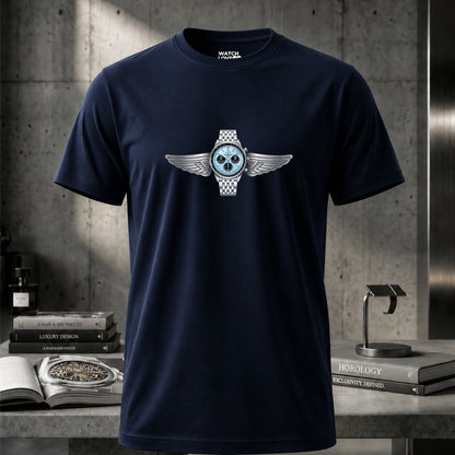Aviator Spirit – Ice Blue Edition T-Shirt - 3 Farben