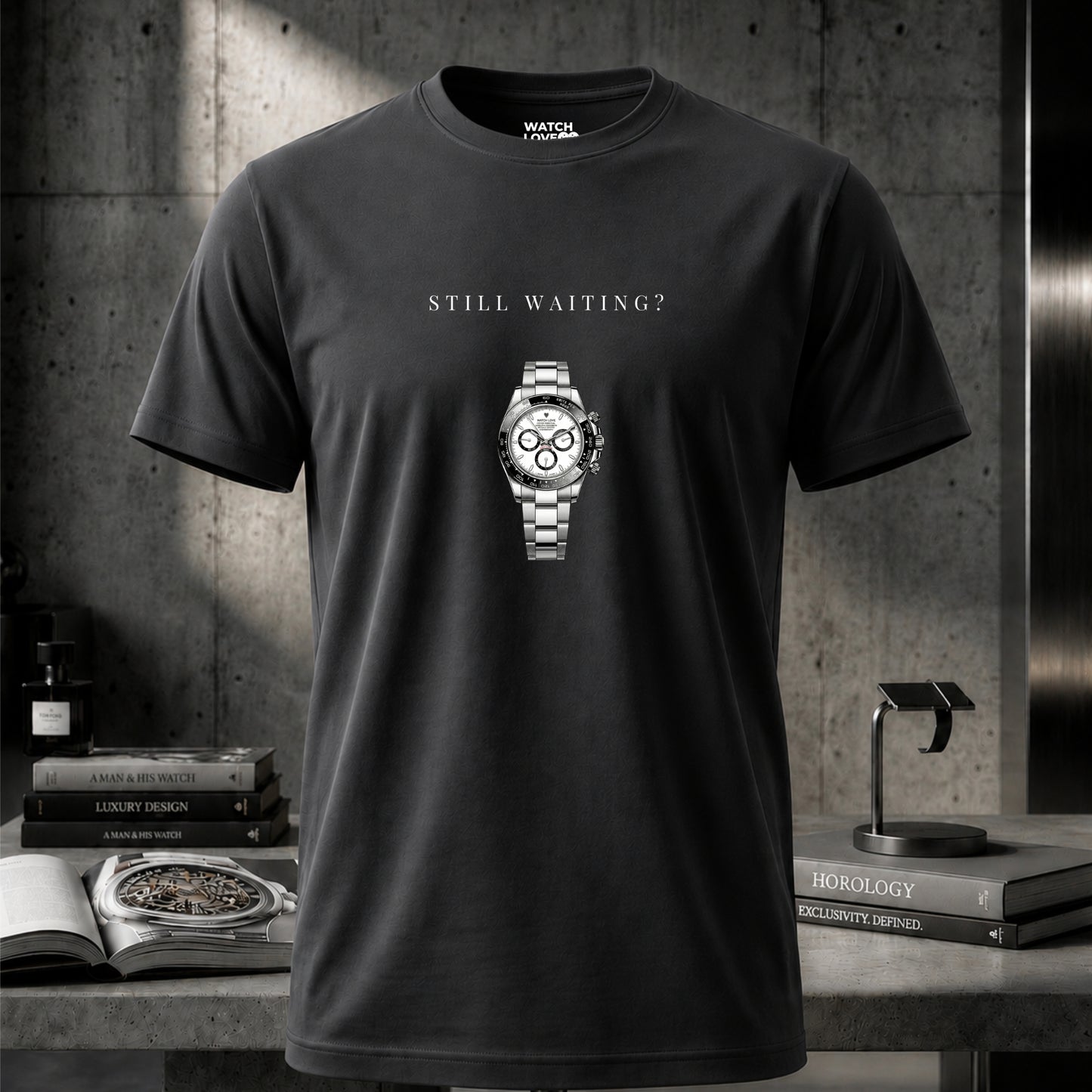 Panda "Still Waiting" T-Shirt - 3 Farben