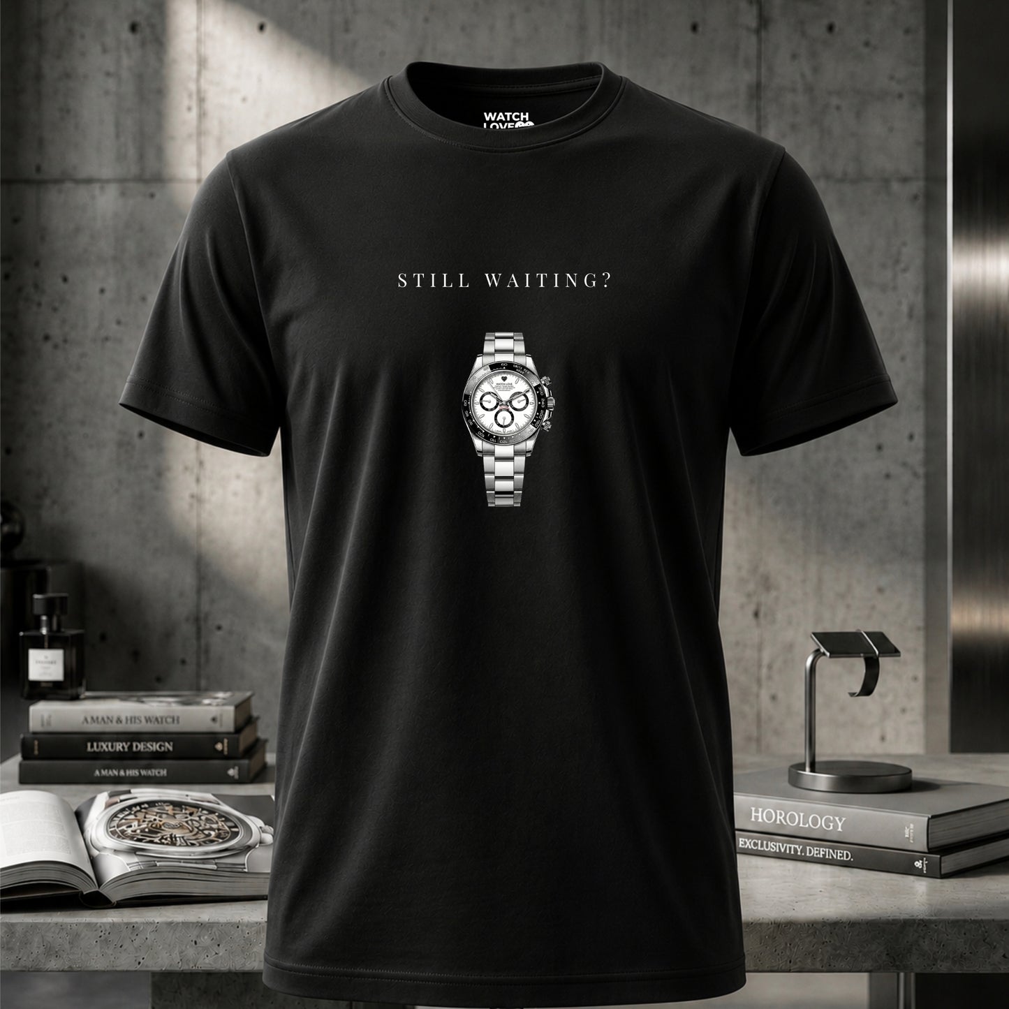 Panda "Still Waiting" T-Shirt - 3 Farben