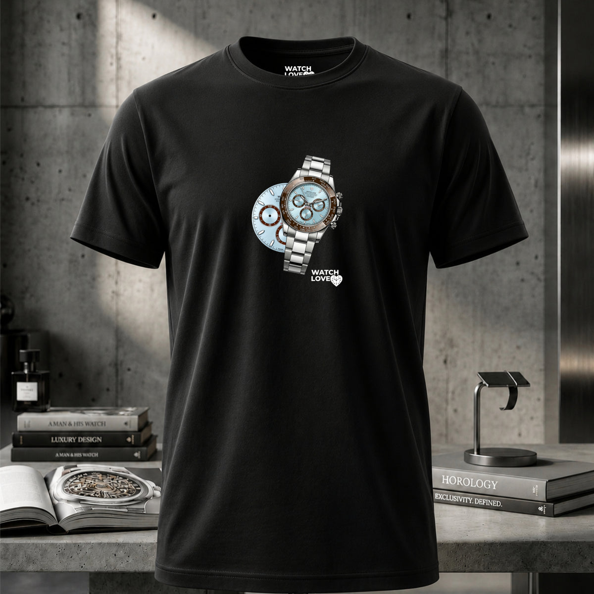 Ice Blue Chrono T-Shirt - 3 Farben