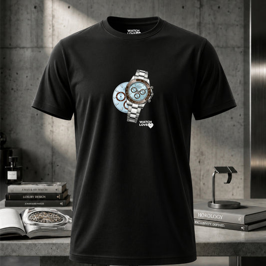 Ice Blue Chrono T-Shirt - 3 Farben