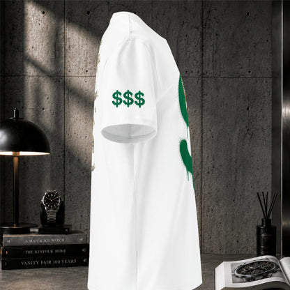 Dollar Sign T-Shirt Weiß - in Premium-Qualität